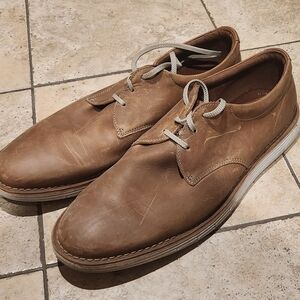 Mens Clarks Stylish Lace Up Shoes - Forge Vibe Size 15
